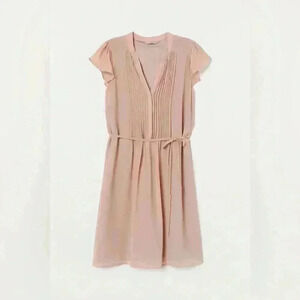 H&M Pink Midi Dress